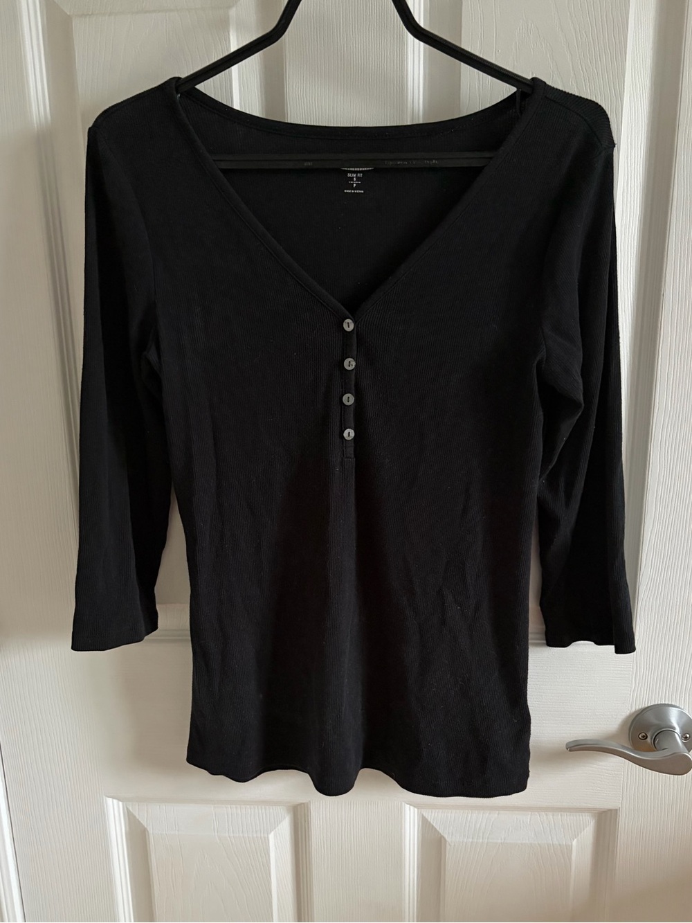Henley 3/4 Sleeve